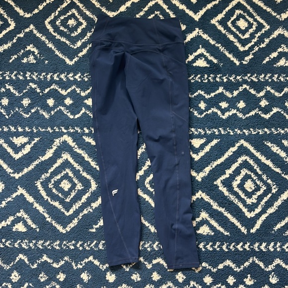 Fabletics Women’s Leggings Navy Blue Size XS with pockets - Picture 2 of 4